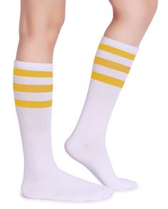 PRICES MAY VARY. We select high quality cotton.They are very soft,breathable and comfortable. Below the knee length and triple stripes.They are not too light,and not too thick. On the calf:Approximate leg length is 11 inch (28cm). Fit Mens Shoe Size 6-12(Socks Size:7-13);Womens Shoe Size 5-12(Socks Size:6-14) Packing Contents:1 Pairs(2 socks) assorted in Pareberry pack. Casual White Breathable Knee-high Socks, Casual Striped Stretch Socks, Casual Stretch Striped Socks, White Mid-calf Cotton Socks, White Cotton Mid-calf Socks, Casual Breathable Knee-high Socks, White Knee-high Summer Socks, Casual Striped Summer Socks, Casual White Knee-high Socks