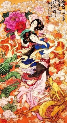 Chinese Fairy, Art Chinois, Chinese Art Girl, Eastern Art, Korean Art, Buddhist Art