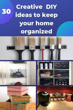 the top ten creative diy ideas to keep your home organized