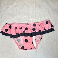 Girls Pink And Grey Polka Dot With Ruffles Bikini Bottoms From Zara Kids. New With Tags, Protection Liner Attached Size Is 8-9 Years Old Girls, Kids, Children, Swim, Swim Wear, Summer, Bathing Suits, Bikini, Bikini Bottom, One Piece, Pool, Beach, Vacation Zara Swimsuit, Summer Bathing Suits, Bathing Suit Bottoms, Striped Swimsuit, Swim Swim, Pool Beach, Zara Kids, Swim Wear, Kids Swimming