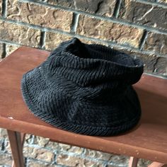 Size All Black Ribbed Hat For Fall, One Size Black Brimmed Bucket Hat, Casual Black Bucket Hat For Winter, Casual Black Winter Bucket Hat, Black Ribbed Hats For Cold Weather, Adjustable Black Bucket Hat For Fall, Black Adjustable Bucket Hat For Fall, Red Fitted Hat, Bass Pro Shop Hat