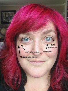 This was actually a very helpful article Makeup Tricks for Women Over 40 (That I Learned The Hard Way) Make Up Inspiration, Hair Women, Aging Gracefully, The Hard Way, Rimmel, Simple Skincare, Makeup Skin Care