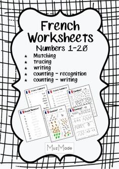 german worksheets for numbers 1 - 2, including matching writing and recognition counting