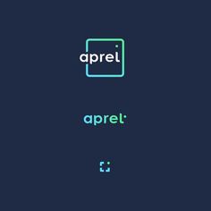 an appel logo with the word'apret'in green and blue letters