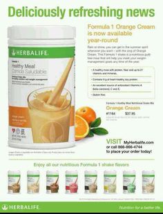 new orange flavor Herbal Lifestyle, Herbalife Distributor, Nutrition Science, Nutrition Shakes, Energy Boosters