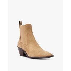 Find DUNE Pexas Western Suede Heeled Ankle Boots Eur 39 / 6 Uk on Editorialist. Dune suede ankle boots100% suedeSlips onClosed chisel toe, elasticated sides, pull-tab at the back, block heelHeel height 2.55'Specialist leather cleanUpper: 100% leatherLining: 100% syntheticSole: 100% synthetic Beige Suede Snip Toe Boots, Suede Chelsea Boots With Pointed Toe And Leather Sole, Suede Boots With Branded Heel Counter For Work, Pointed Toe Chelsea Boots With Suede Lining, Suede Chelsea Boots With Pointed Toe, Suede Almond Toe Boots With Branded Heel Counter, Suede High Ankle Chelsea Boots With Reinforced Heel, Suede Boots With Leather Sole And Pointed Toe, Pointed Toe Suede Boots With Leather Sole