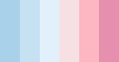 pastel color swatches with different shades