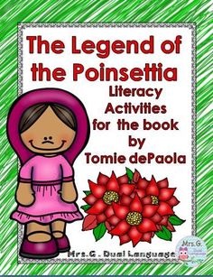 the legend of the poinsettia activities for the book by tomie depaola