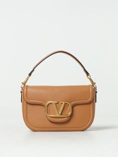 Valentino Shoulder Bag, Valentino Logo, Women Crossbody Bag, Yellow Cream, Black Cross Body Bag, Pink Leather, White Bag, Valentino Garavani, Shoulder Bag Women