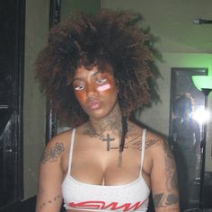 Afro Curls, Crazy Makeup, Afro Punk, Shine Bright Like A Diamond, Body Mods, Afro Hairstyles, Black Girls Hairstyles, Black People