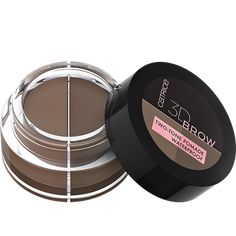 Die 3D Brow Two Tone Pomade Waterproof verleiht den Augenbrauen eine perfekte Form und Struktur. Während der hellere Farbton den inneren Teil der Augenbrauen stylt, eignet sich die dunklere Nuance für den äußeren Bereich. Catrice Makeup, Cosmetics 3d, Waterproof Eyebrow Pencil, Brow Styling, Lighter Hair, Conditioner Hair Mask, Waterproof Eyebrow, Natural Brows, Powdered Eyebrows