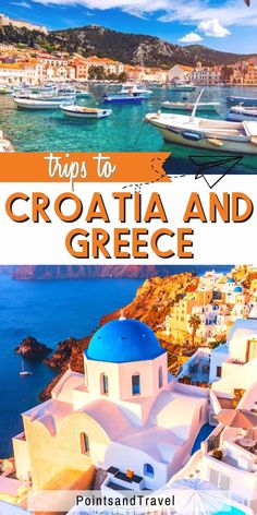 Trips to Croatia and Greece Cruise Greece, Greece Tourist Attractions, Places To Visit In Greece, Croatia Vacation, Croatia Travel Guide, Greece Itinerary, Croatia Beach, Visit Greece