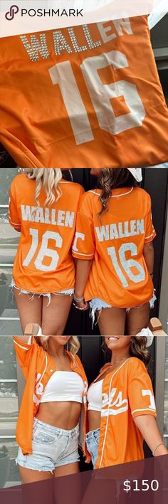 Custom WALLEN jersey Morgan Wallen Jersey, Wallen Outfit, Morgan Wallen Concert Outfit, Morgan Wallen Concert, Summer Country Concert Outfit, Stage Coach, Concert Ideas, Concert Outfit Summer, Summer Country