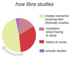 a pie chart with the words how library studies are made