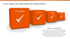 four steps to check box for powerpoint