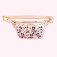 Brand New In Hand Ready To Ship Stoney Clover Lane Disney Mickey & Friends Halloween Classic Fanny Pack Ltd Ed Limited Edition A Fashion-Forward Must-Have, Our Fanny Pack Is One Of Our Favorite Hands-Free Accessories. Wear It Around The Waist For Ease Or Crossbody To Make Your Outfit Pop. Dimensions 6" H X 11.5" L X 3" D 22''-39'' Adjustable Waistband Materials Shell: 100% Polyester, Lining: 100% Nylon, Zip At Top, Gold Hardware, Lined Any Questions Please Ask Thanks Playful Pink Bag For Disney Trips, Stoney Clover Lane Disney, Mini Duffle Bag, Smiley Happy, Disney Print, Fanny Bag, Stoney Clover Lane, Stoney Clover, Disney Friends