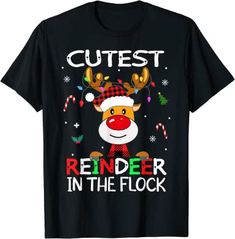 i'm the sasy reindeer christmas t - shirt