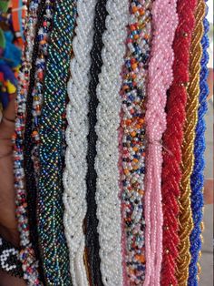 Beautiful design of beaded then threaded waistbeads. Available in different sizes and wholesale is also available upon request. Shipping is via DHL EXPRESS with a GUARANTEED delivery between 3-5 days worldwide. **BUY MULTIPLE ITEMS, PAY SHIPPING ONCE** FREE SHIPPING FOR ALL ADDITIONAL ITEMS IN YOUR CART Check out more waistbeads from the store. variety to chose from https://www.etsy.com/shop/CaribuKenya Cheap Multicolor Waist Beads, Traditional Beaded Bracelets With Tiny Round Beads, White Beaded Bracelets For Crafting With Tiny Beads, Faceted Round Beads For Festival, Traditional Beaded Chain For Crafting, Multicolor Polished Beads Bracelet, Festival Beaded Necklace With Round Beads, Multicolor Polished Round Beads Bracelet, Polished Beaded Necklaces For Festivals