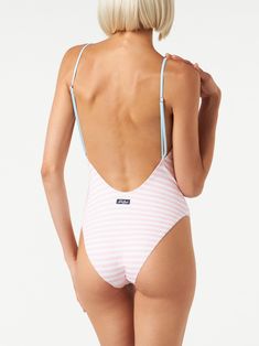 One piece swimsuitPink and white striped print Lost in St. Barth embroideryStretch fabric regular fitComposizione: 90% Polyamide 10% Elastan Striped Swimwear For Pool, White Swimwear With Contrast Stripes For Swimming, Striped Spring Beachwear Swimwear, Fitted Contrast Stripes Swimwear For Beach, Summer Swimwear With Contrast Stripes, Contrast Stripes Swimwear For Vacation, Summer Swimwear With Contrast Stripes For Swimming, Fitted Striped Swimwear, Fitted Striped Swimwear For Spring