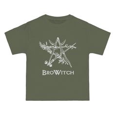 A BroWitch plays by their own rules and embraces their Witchcraft with style and panache! Designed by author and Witch Jason Mankey and drawn by artist and author extraordinaire Laura Tempest Zakroff this t-shirt design is one of a kind, just like a BroWitch! The BroWitch Tee is made with 100% pre-shrunk, ring-spun cotton for supreme softness in any occasion. With shoulder-to-shoulder taping, and double-needle stitched, lay-flat collars, sleeves, and bottom hem, passing durability test with flyi Fairy Grunge Cotton T-shirt With Graphic Print, Witchy Short Sleeve Cotton T-shirt, Witchy Cotton Short Sleeve T-shirt, Cotton Witchy Short Sleeve T-shirt, Cotton Short Sleeve Witchy T-shirt, Cotton Short Sleeve Goblincore T-shirt, Goblincore Cotton Streetwear Tops, T Shirt Design, Shoulder Taping