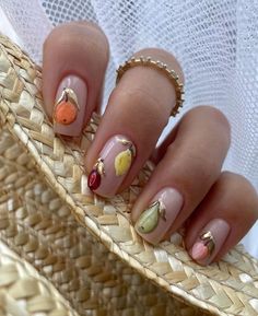 29 Summer Nails 2024: Unveil This Season's Hottest Trends! Summer Nails 2024, Festival Glitter, Short Gel Nails, Abstract Nail Art, Short Nails Art, Short Nail, Short Nail Designs, Nails 2024, Gel Nail Designs