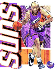 an image of a basketball player with the suns on it's jersey and shoes