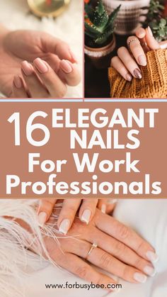 elegant nails for work professional Office Work Nails, Nails For Conference, Elegant Everyday Nails, Professional Nail Ideas For Work, Nail Ideas For Graduation Short, Classic Gel Nail Designs