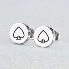 High quality exclusive Asexual Stud Earrings, available as a single stud or as a pair. Each one is made to order at the Pride Asylum and is available in a choice of Silver or Gold. More exclusive LGBTQ+ Earrings available in our online store >> https://www.etsy.com/uk/shop/PrideAsylum ◆ MATERIALS ◆ ➢ High quality stainless steel ➢ Available in silver or gold finish ➢ Available in 10mm or 12mm size ➢ Purchase as a single stud or as a pair ◆ HYPOALLERGENIC ◆ ➢ Hypoallergenic, ideal for sensitive s Black And White Rings Aroace, Abrosexual Ring, Asexual Pride Makeup, Asexual Pride Ring, Lgbtq Earrings, Asexual Keychain, Asexual Pride, Pride Gifts, The Pride