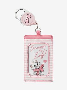 Disney The Aristocats Marie Lady Retractable Lanyard - BoxLunch Exclusive, Disney Lanyard, Aristocats Marie, Marie Cat, Disney Cats, Id Lanyard, The Aristocats, Im A Lady, Disney Pop, Marie Aristocats