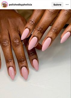 Almond Natural Color Nails, Rustic Pink Nails, Mauve Almond Nails, Natural Color Nails, Cornrows Braids For Black Women, Nails Dark, Nails And Toes