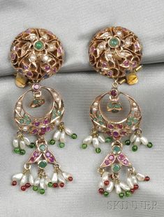 Mughal Jewelry, Indian Jewelry Earrings, Bridal Jewels, Gold Chain Design, Jewelry Set Design, Fancy Jewellery Designs, Handmade Gold Jewellery, Antique Jewelry Indian