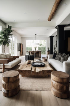 38 Exclusive Rustic California Modern Living Room Designs California Modern, Living Modern, Inspire Me Home Decor, Ideas Living Room, Stylish Living Room, Contemporary Interior Design