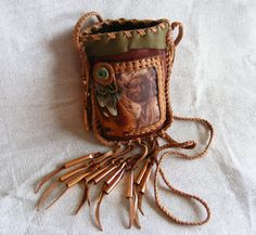 LONG FOX native american style Medicine Bag / Spirit Pouch Edward S. Curtis deerskin with pheasant feathers Edward S Curtis, Spirit Bags, J P Morgan, Leather Medicine Bag, Handmade Leather Purse, Medicine Pouch, Beaded Pouch, Pheasant Feathers