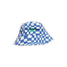 Elevate Your Accessory Game With This Stylish Blue And White Checkered Bucket Hat From Melody Ehsani. Made From High-Quality 100% Cotton, This Hat Is Perfect For Any Woman Or Man Who Wants To Add A Touch Of Sophistication To Their Look. With Its One Size Fit And Trendy Design, It Is Sure To Turn Heads And Make You Stand Out From The Crowd. This Bucket Hat Is Brand New With Tags And Is Ideal For Any Occasion, Whether It's A Day Out With Friends Or A Special Event. Its Unique Style And Comfortable Blue Cotton Bucket Hat With Flat Brim, Trendy Blue Flat Brim Bucket Hat, Blue Flat Brim Bucket Hat For Summer, Blue Flat Brim Bucket Hat One Size, Blue Flat Brim Bucket Hat, Trendy Blue Cotton Sun Hat, Checkered Bucket Hat, Blue Hats, Melody Ehsani