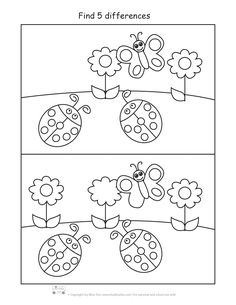 the ladybug is sitting on top of the flowers in the garden coloring page