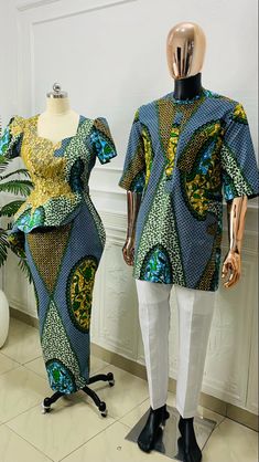 African Styles, Couples Outfit, Couple Goal, Ankara Print, Native Design, African Style, Couple Outfits, African Women