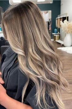 Ash Blonde Hair Balayage, Vlasové Trendy, Dirty Blonde Hair, Brown Hair With Blonde Highlights