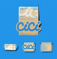 CICI - Brand Identity :: Behance Bakery Branding, Branding Design Packaging, Vi Design, Box Designs, Packing Design, Coffee Branding, Creative Packaging Design, Creative Packaging