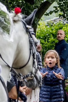 Princess Josephine July 2017 Princess Josephine Of Denmark, Prince Christian Of Denmark, Saw Horse, Denmark Royal Family, Prince Frederik Of Denmark, Prince Frederick, Princess Marie Of Denmark, Danish Royalty, Princess Elizabeth