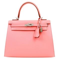 Rose Confetti, Hermes Store, Hermes Kelly 25, Kelly Sellier, Mini Kelly, Hermes Kelly Bag, Bold Accessories, Pink Ballerina, Kelly Bag