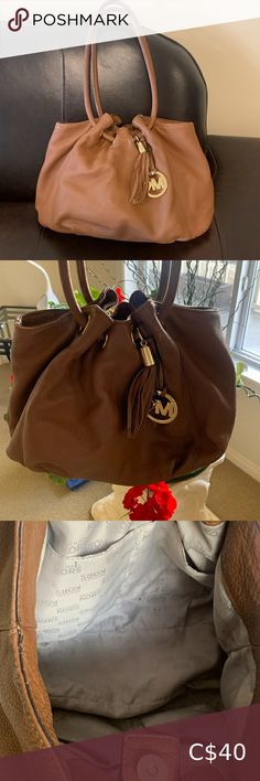 ✨Michael Kors Tan Leather Hobo bag Shoe Polish, Touch Up