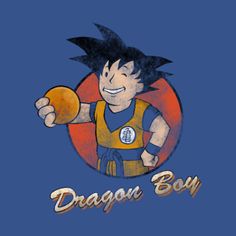 an image of a cartoon character with the word dragon boy