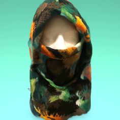 Super Soft Camouflage Fall Animal Silhouettes Fleece Versatile Hood Nwt Fold The Lower Seam Up Into The Inside To Wear As A Full Face Mask Cording Inside With Three Cord Stoppers To Adjust For Size And Comfort For Wearing Different Ways If You Need Something That Repels Water... Simply Treat With Scotchguard Machine Wash Cold With Like Color Tumble Dry Low Hooded Balaclava For Outdoor Fall Activities, Hooded Balaclava For Fall Outdoor Activities, Hooded Fall Balaclava For Outdoor, Multicolor Winter Balaclava For Outdoor Use, Warm Balaclava For Fall Outdoor Activities, Casual Multicolor Balaclava For Winter, Casual Green Balaclava For Outdoor, Casual Multicolor Winter Balaclava, Messy Bun Hat Crochet