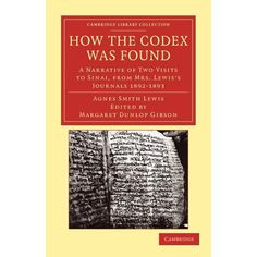 the book cover for how the codex was found, with two images of an ancient text