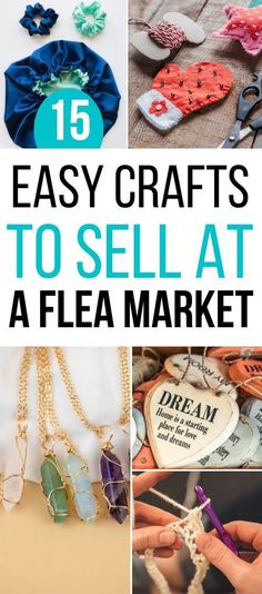 the top ten easy crafts to sell at a flea market