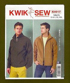 the men's jacket is shown in two different colors