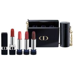 Dior Rouge Minaudière Clutch & 4-Piece Lipstick Set Ltd Edition 2022 NWOB
#ad Lipstick Gift Set, Dior Rouge, Dior Lipstick, Holiday Makeup Looks, Midnight Rose, Makeup Gift Sets, Lipstick Case, Dior Makeup, Lipstick Collection