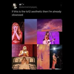 a collage of photos with the caption'if this is the t2 aesthetic then i'm already obesed '