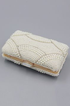 Zapaka Women Ivory Beaded Pearls Shoulder Chain Party Clutch – ZAPAKA Beige Handheld Evening Bag For Party, Handheld Beige Evening Bag For Party, Chic Handheld Evening Bag For Wedding Guest, Beige Handheld Bag For Party, Party Beige Handheld Bag, Beige Handheld Party Bag, Beige Handheld Party Bags, Party Clutch With Pearl Handle In Beige, Elegant Handheld Beaded Evening Bag