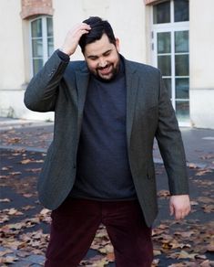 Outfits For Fat Men, Plus Size Men Outfits, Large Men Fashion, Outfits For Big Men, Fall Dressy, Plus Size Business, Big And Tall Style, Big Men Fashion, Chubby Fashion